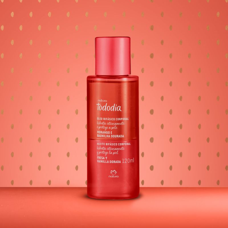 �LEO BIF�SICO CORPORAL TODODIA MORANGO E BAUNILHA DOURADA